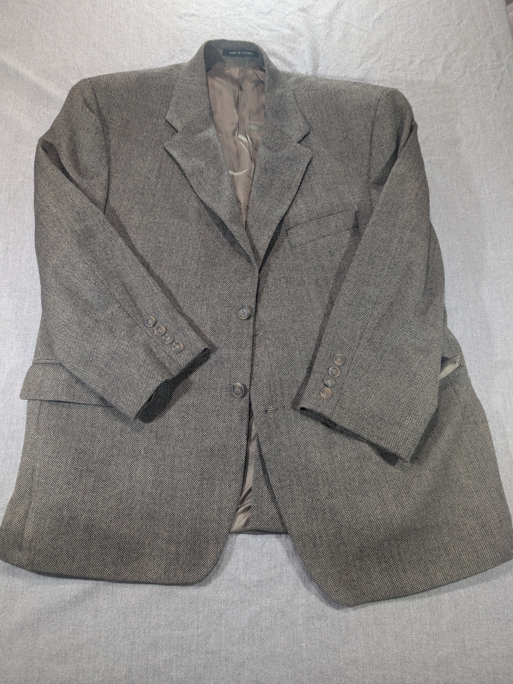 Lauren Ralph Lauren Brown Herringbone Sport Coat